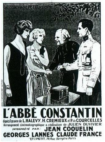 L'Abbé Constantin (1925) poster