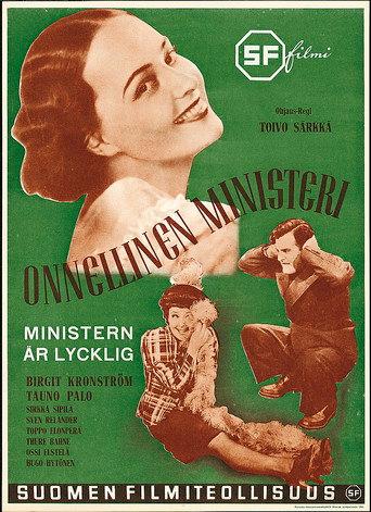 Onnellinen ministeri (1941) poster