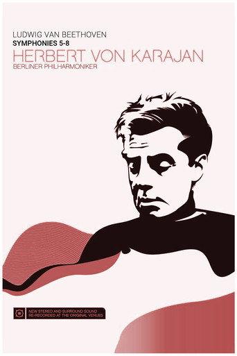 Karajan: Ludwig van Beethoven: Symphonies nos. 5-8 (2008) poster
