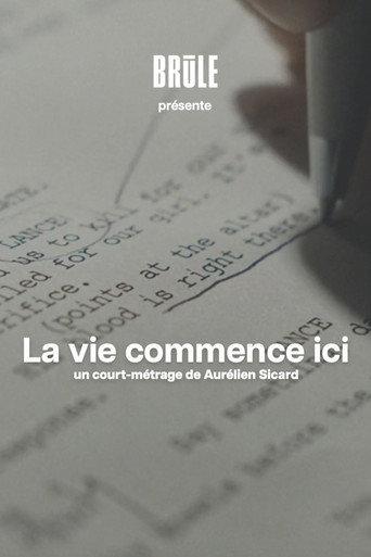 La vie commence ici (2024) poster