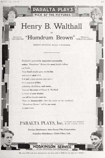 Humdrum Brown (1918) poster