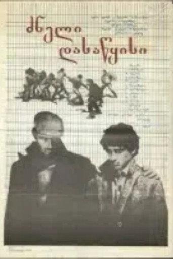 A Difficult Beginning (1981) poster