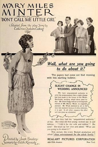 Don't Call Me Little Girl (1921) poster