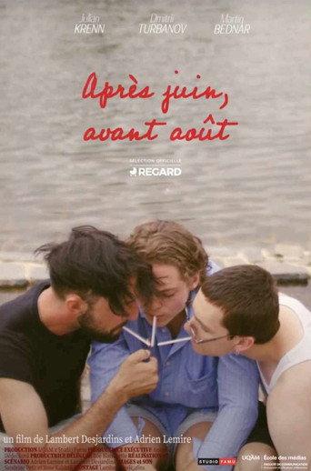 Après juin, avant août () poster