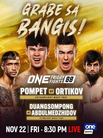 ONE Friday Fights 88: Pompet vs. Ortikov (2024) poster