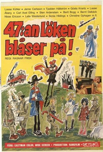 47:an Löken blåser på! (1972) poster