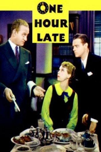 One Hour Late (1934) poster