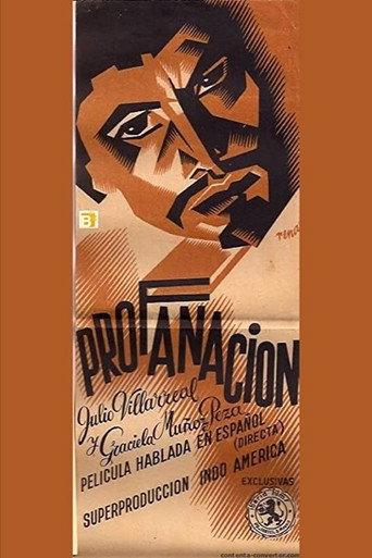 Desecration (1934) poster