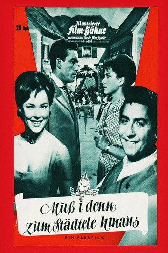 Muß i denn zum Städtele hinaus (1962) poster