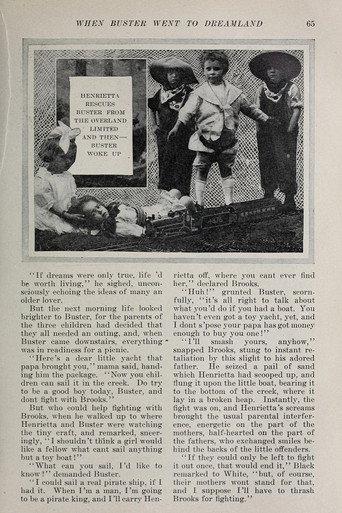 Buster in Nodland (1912) poster