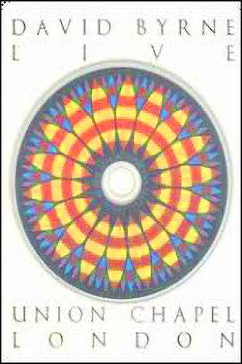 David Byrne: Live At Union Chapel (2003) poster