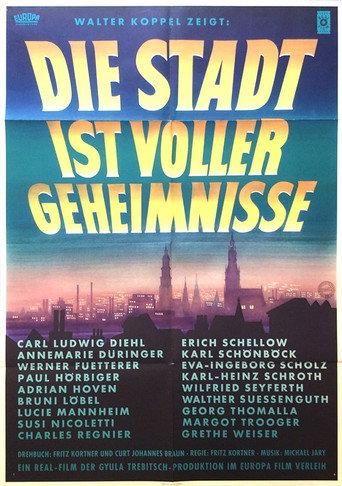 Secrets of the City (1955) poster