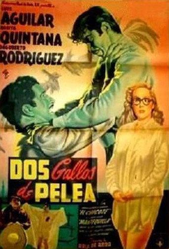 Dos gallos de pelea (1950) poster