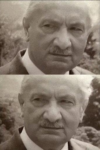 Martin Heidegger - Im Denken Unterwegs (1975) poster
