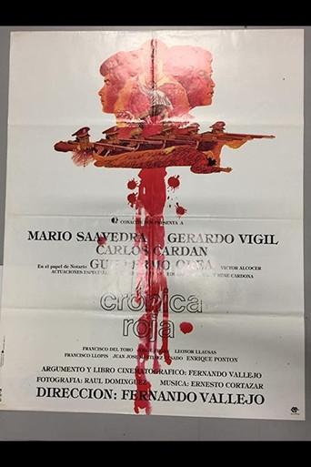 Crónica roja (1979) poster