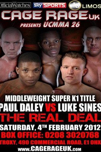 UCMMA 26: The Real Deal (2012) poster