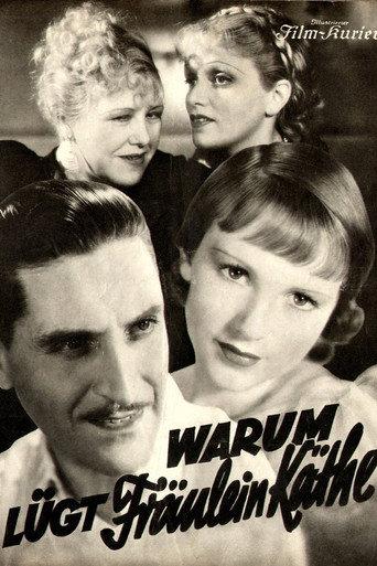 Warum lügt Fräulein Käthe? (1935) poster