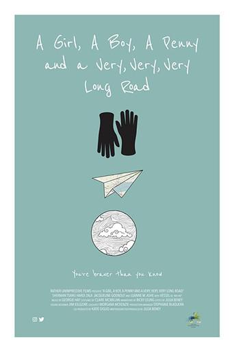 A Girl, a Boy, a Penny and a Very, Very, Very Long Road (2019) poster