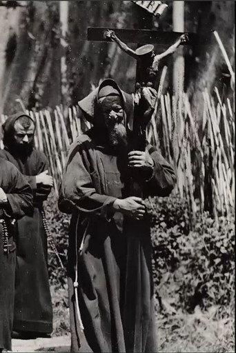 Capuchin Monks in Vatican City (1898) poster