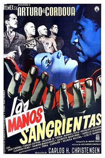 Bloody Hands (1955) poster