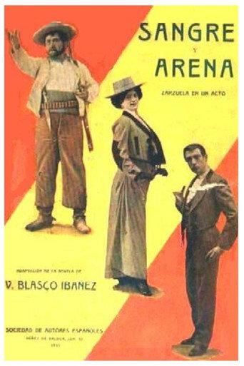 Blood and Sand (1917) poster
