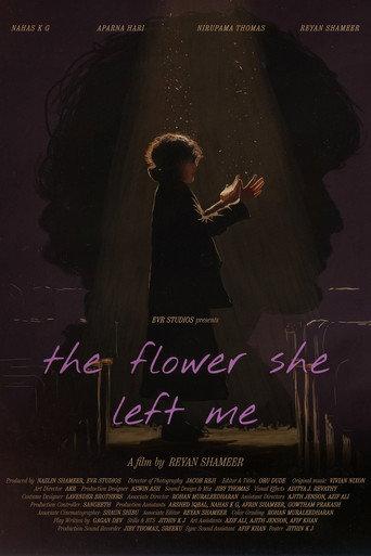 the flower she left me () poster
