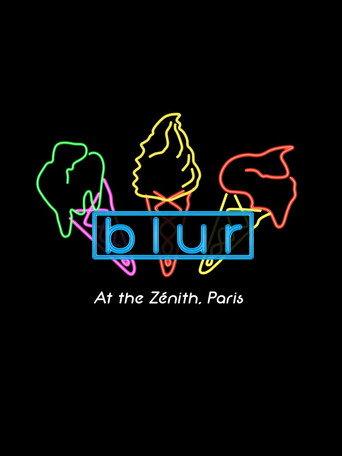 blur at the Zénith, Paris (2015) poster