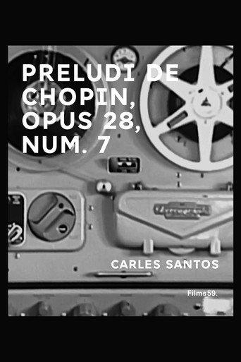 Preludi de Chopin, Opus 28, Núm. 7 (1969) poster