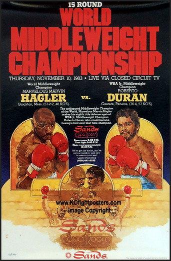 Marvin Hagler vs Roberto Duran (1983) poster