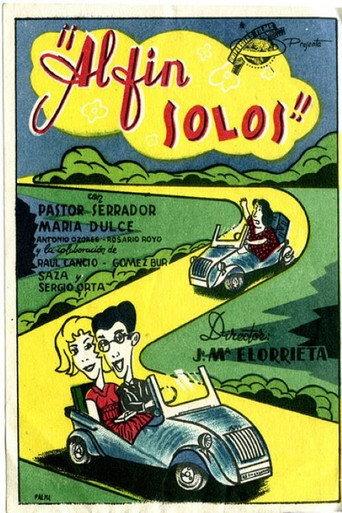 Finally Alone (1955) poster