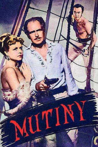 Mutiny (1952) poster