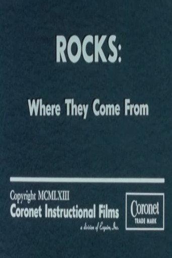 Rocks: Where They Come From (1963) poster