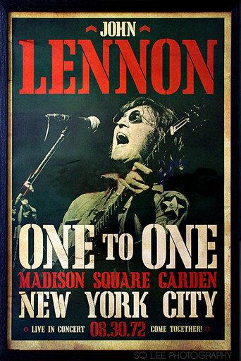 The One to One Concert (1972) poster