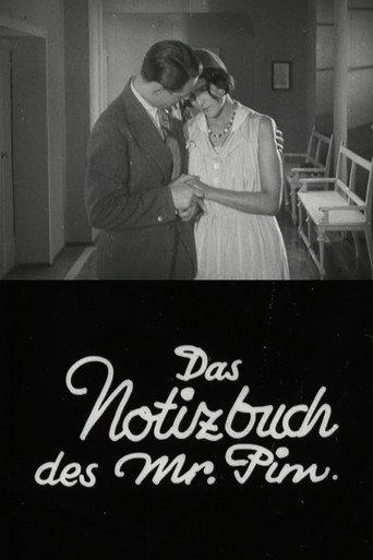 The notebook of Mr. Pim (1930) poster