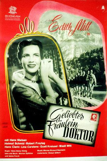 Geliebtes Fräulein Doktor (1954) poster
