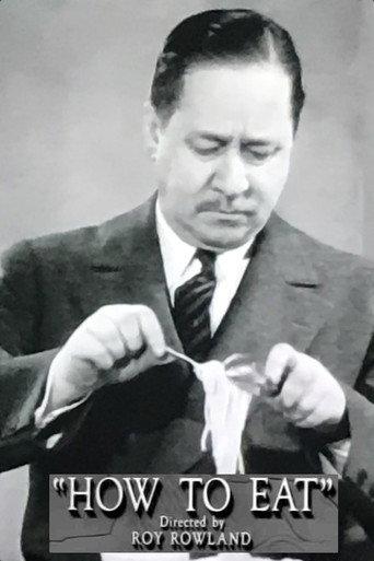 How to Eat (1939) poster