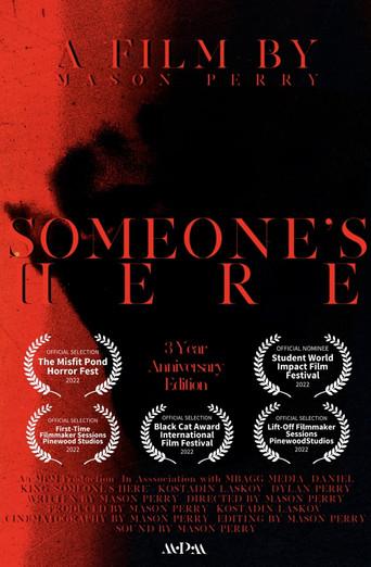 SOMEONE'S HERE (2022) poster