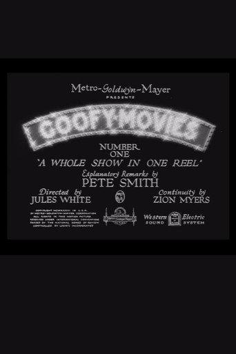 Goofy Movies Number One (1933) poster