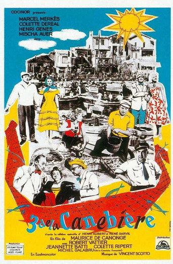 Three of the Canebière (1955) poster