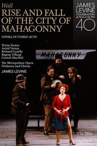 Rise and Fall of the City of Mahagonny (1979) poster