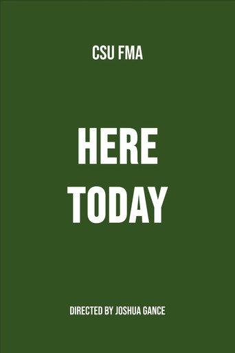 Here Today () poster
