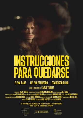 Instrucciones para quedarse () poster