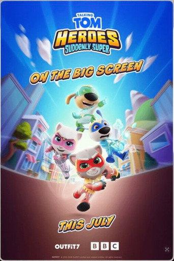 Talking Tom Hero’s on the Big Screen (2026) poster