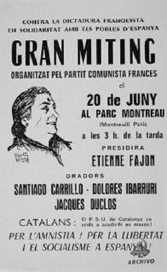 París, 20 de juny de 1971. Miting á Montreuil (1971) poster