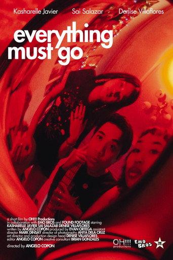 everything must go () poster