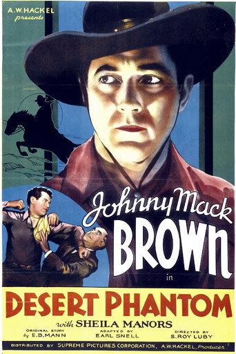 Desert Phantom (1936) poster