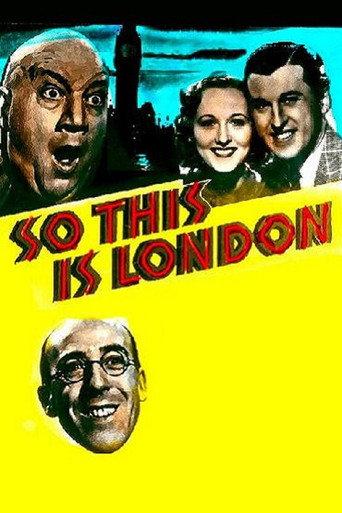 So This Is London (1939) poster