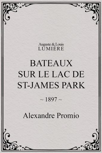 Bateaux sur le lac de St-James Park (1897) poster