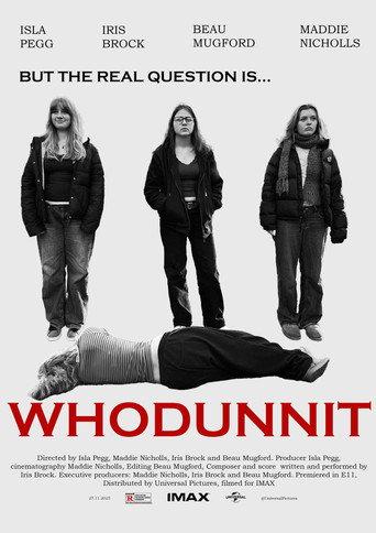 WHODUNNIT (2025) poster