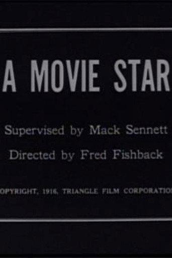 A Movie Star (1916) poster